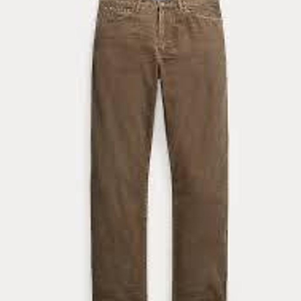 Ralph Lauren Jeans Company Women's light brown straight corduroy pants Size 8